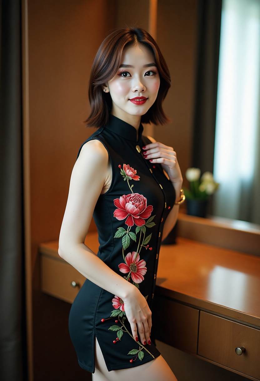 新版尺码说明与服装陈列